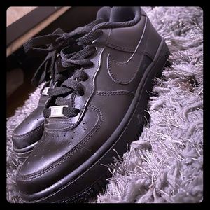 Black Air Force 1s
